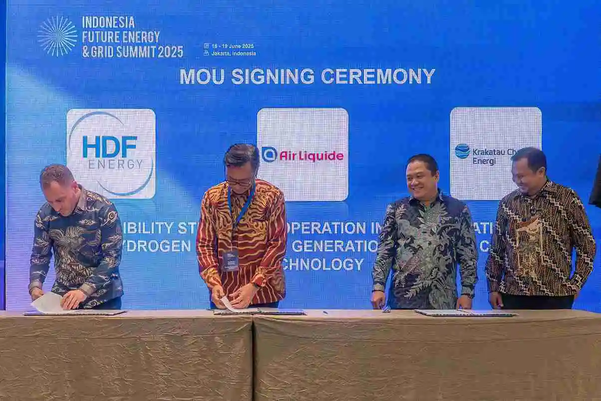 KCE Jajaki Studi Pembangkit Hidrogen Bersama HDF Energy dan Air Liquide KCE Jajaki Studi Pembangkit Hidrogen Bersama HDF Energy dan Air Liquide